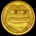Golden Frog Inu Token Logo