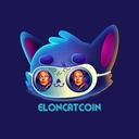 Elon Cat Coin Token Logo