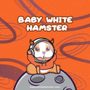 Baby White Hamster Token Logo