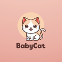 Baby Cat Coin Token Logo