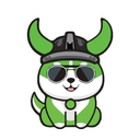 Green Baby Floki Token Logo