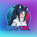 Wolfgirl Token Logo