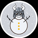Frosty Floki Token Logo