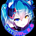CATGIRL TWO ZERO Token Logo