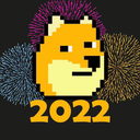 New Years Floki Token Logo