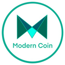 Modern Coin Token Logo