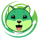 Green Shiba Inu Token Logo