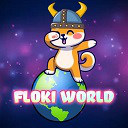 FlokiWorld Token Logo